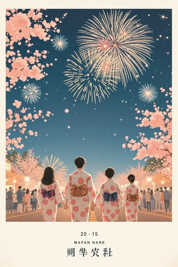 花火の夜 - 日本电影 花火の夜 海报